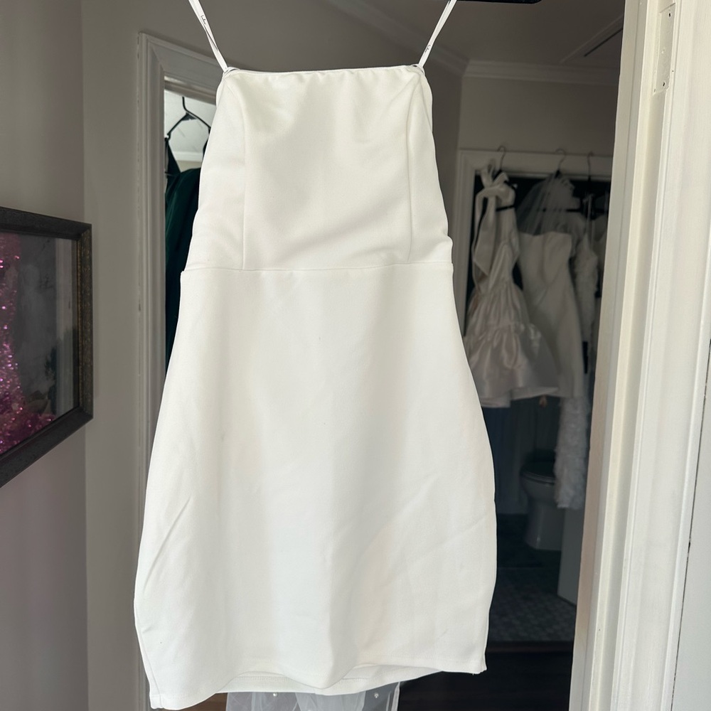 Lulus strapless mini dress